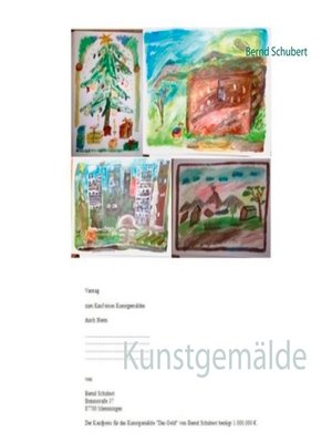 cover image of Kunstgemälde